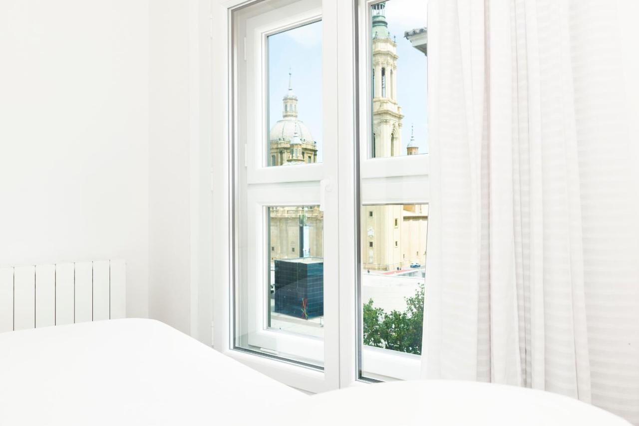 Apartamentos Sabinas El Pilar Zaragoza Bagian luar foto