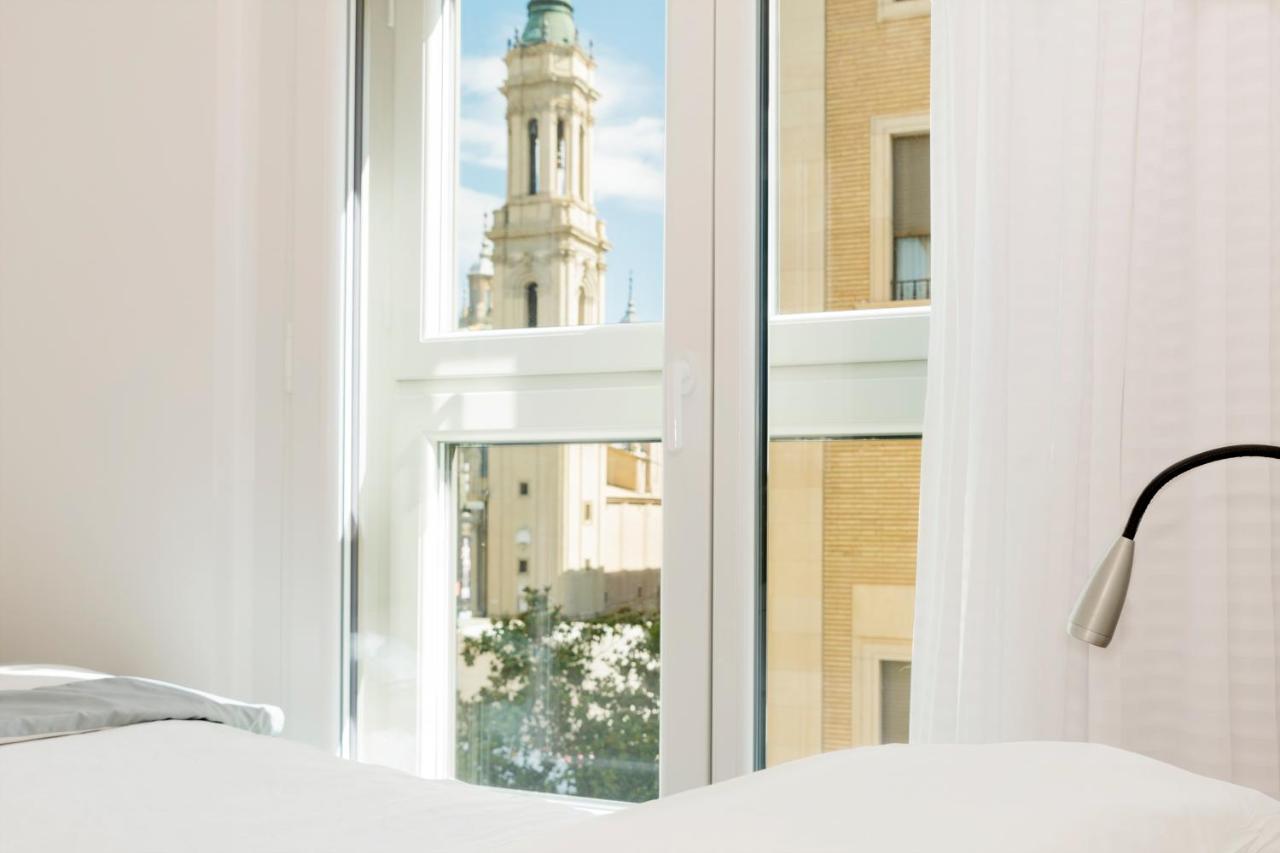 Apartamentos Sabinas El Pilar Zaragoza Bagian luar foto