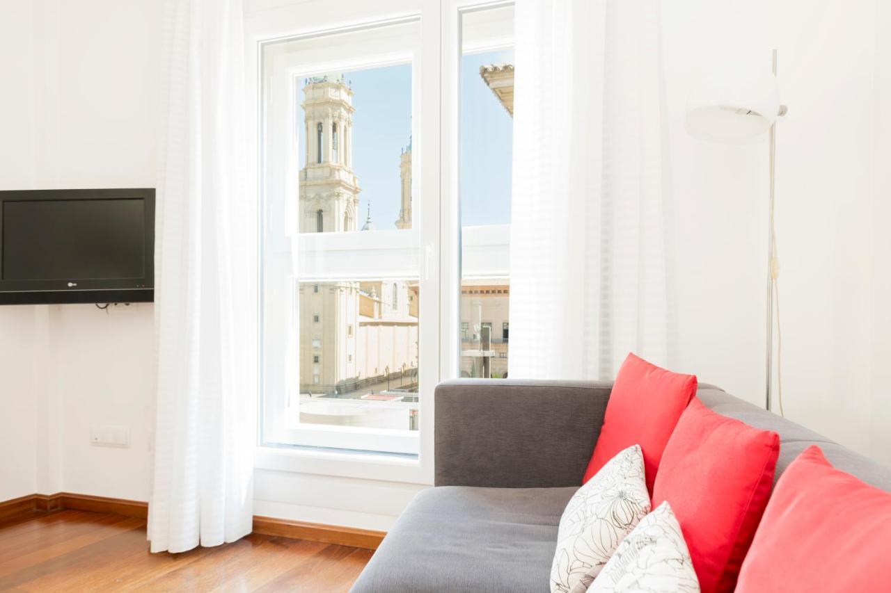 Apartamentos Sabinas El Pilar Zaragoza Bagian luar foto