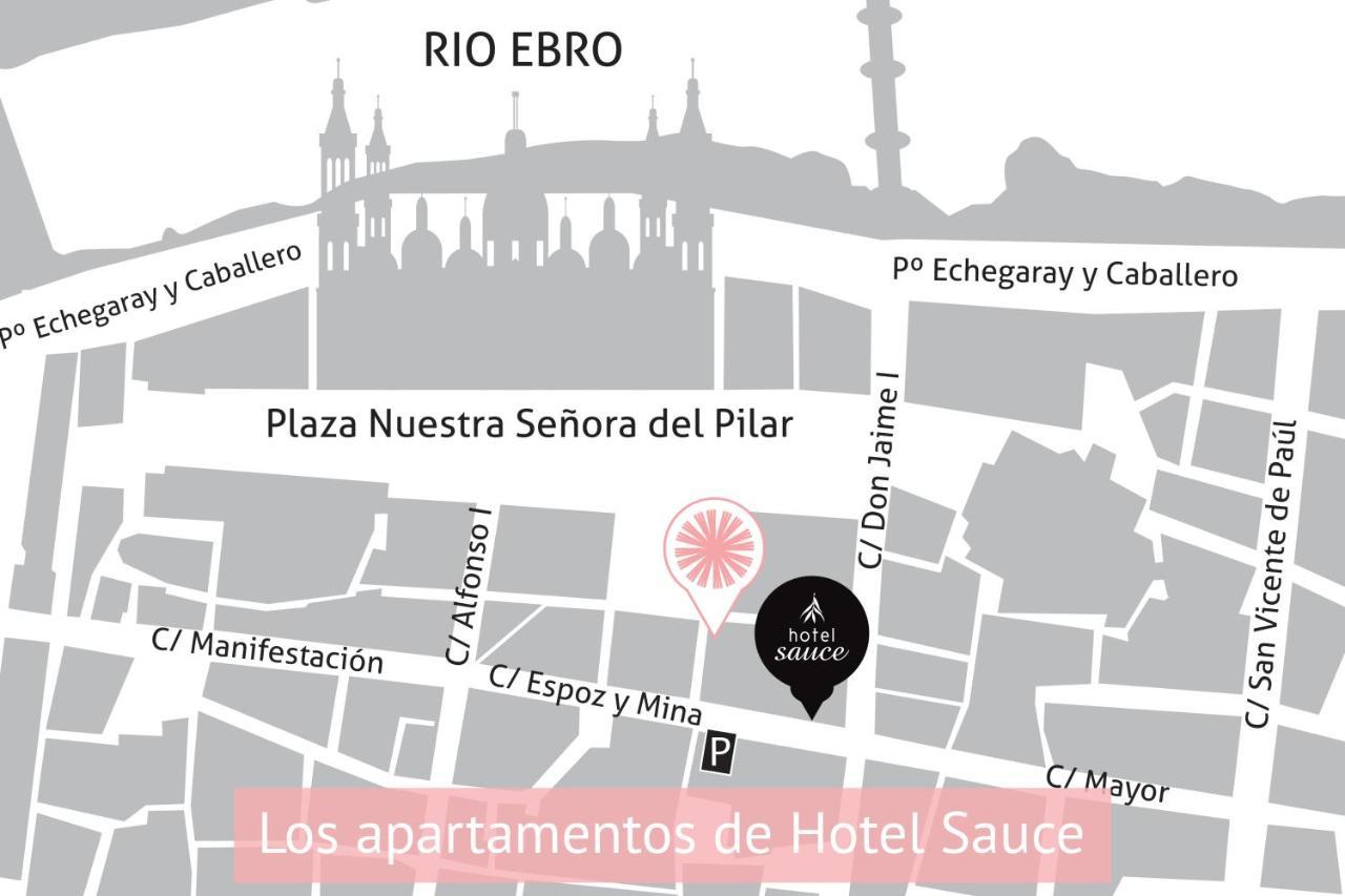 Apartamentos Sabinas El Pilar Zaragoza Bagian luar foto